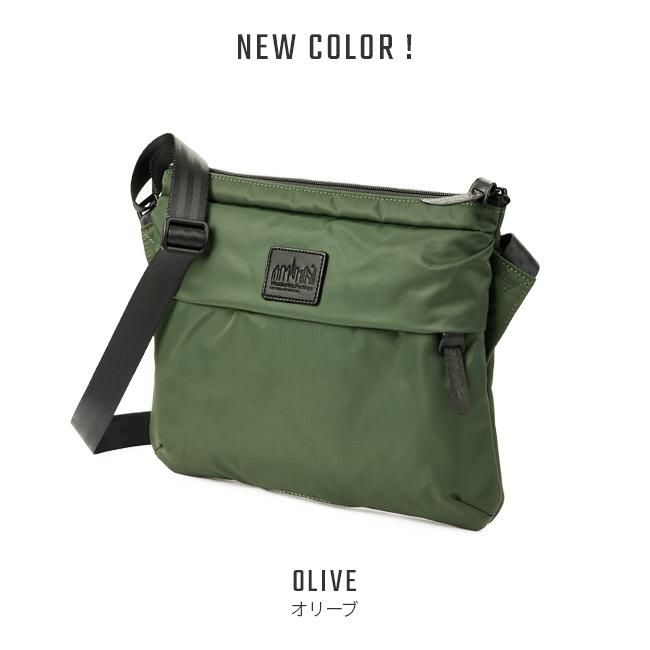 マンハッタンポーテージ ブラックレーベル ツイルナイロン サコッシュ Manhattan Portage BLACK LABEL mp1095twlbl