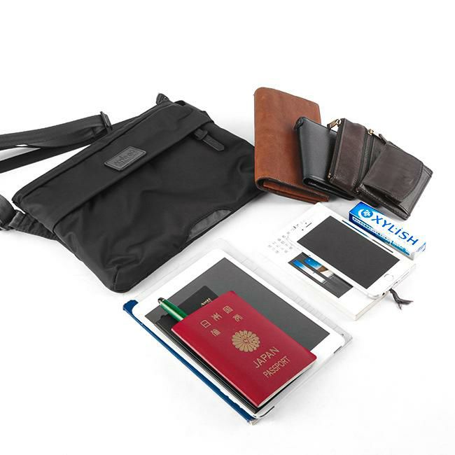 マンハッタンポーテージ ブラックレーベル ツイルナイロン サコッシュ Manhattan Portage BLACK LABEL mp1095twlbl