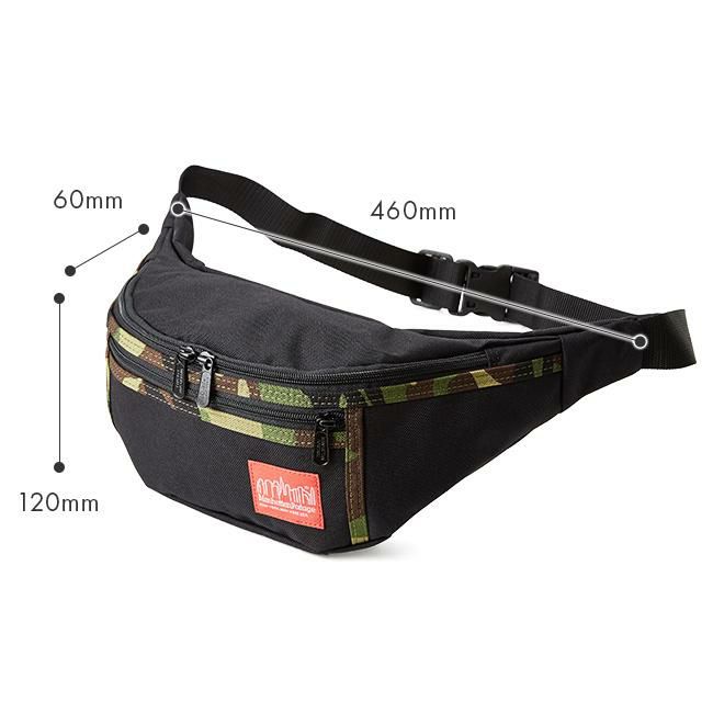 マンハッタンポーテージ 2トーン ウエストバッグ Manhattan Portage mp1101-mul-b