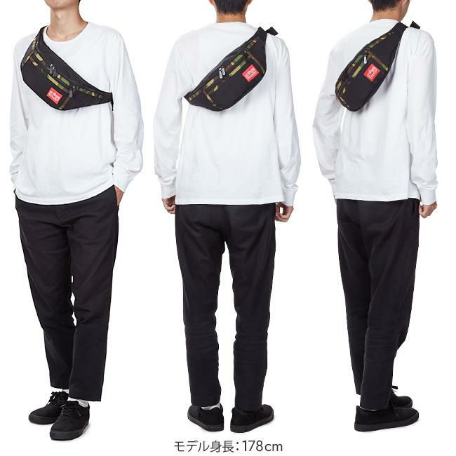 マンハッタンポーテージ 2トーン ウエストバッグ Manhattan Portage mp1101-mul-b