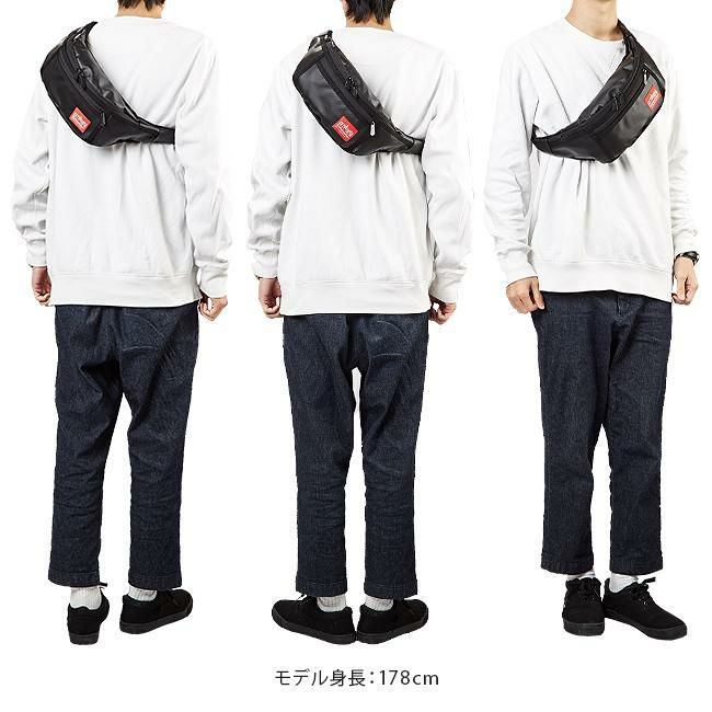 マンハッタンポーテージ マットビニール ウエストバッグ Manhattan Portage mp1101mvl
