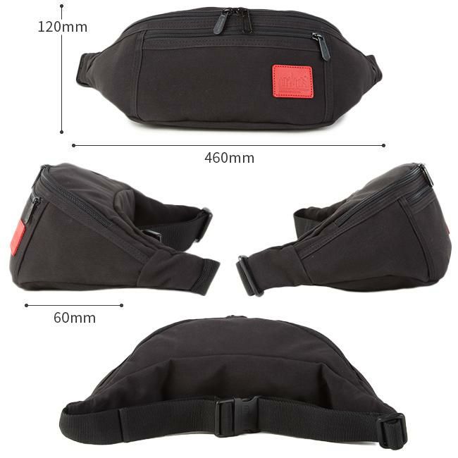 マンハッタンポーテージ ワックスナイロン ウエストバッグ Manhattan Portage mp1101wxn