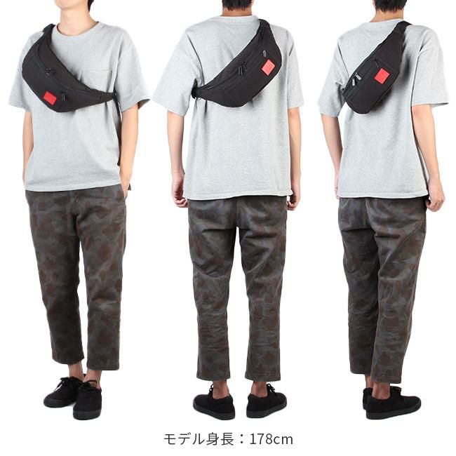 マンハッタンポーテージ ワックスナイロン ウエストバッグ Manhattan Portage mp1101wxn