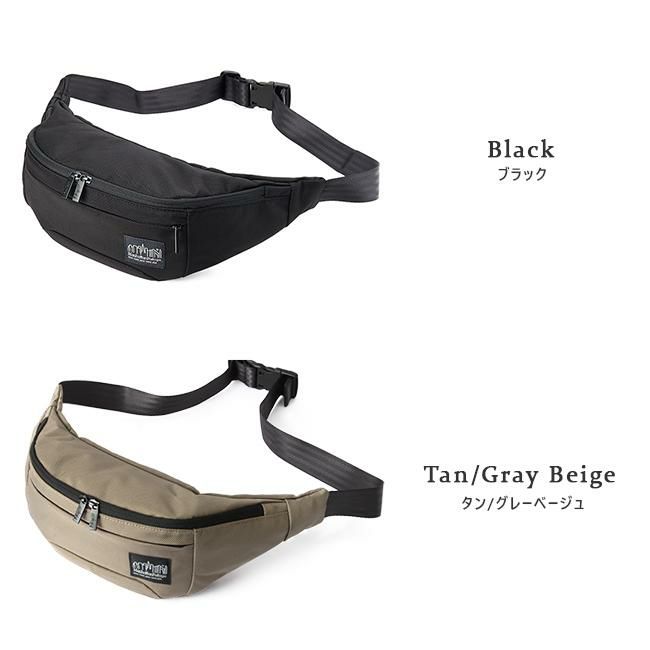 マンハッタンポーテージ ブラックレーベル バリスティック ウエストバッグ Manhattan Portage BLACK LABEL mp1110bl