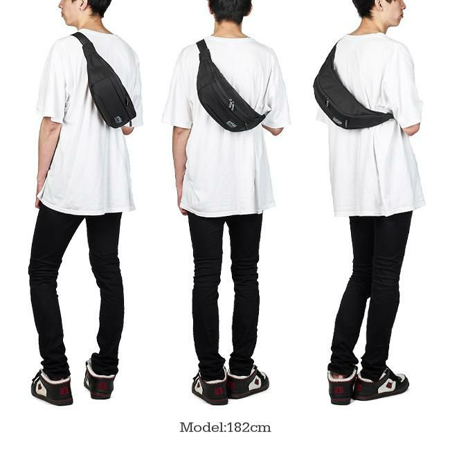 マンハッタンポーテージ ブラックレーベル バリスティック ウエストバッグ Manhattan Portage BLACK LABEL mp1110bl