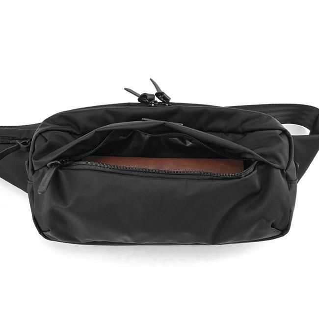 マンハッタンポーテージ ブラックレーベル ツイルナイロン ウエストバッグ Manhattan Portage BLACK LABEL mp1129twlbl