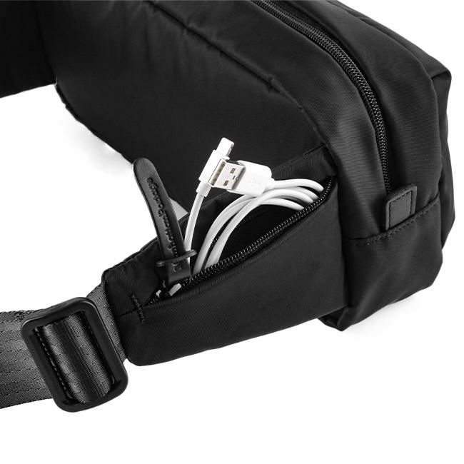 マンハッタンポーテージ ブラックレーベル ツイルナイロン ウエストバッグ Manhattan Portage BLACK LABEL mp1129twlbl