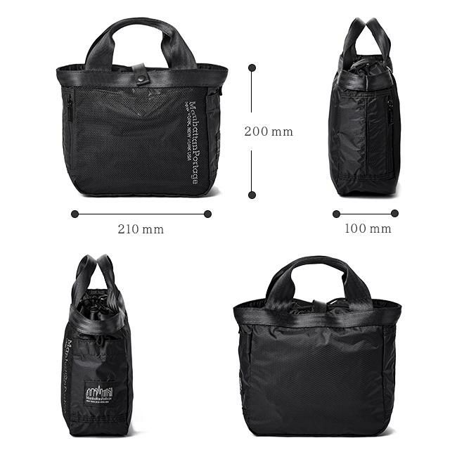 マンハッタンポーテージ ブラックレーベル リップストップ トートバッグ Manhattan Portage BLACK LABEL mp1339rsnbl