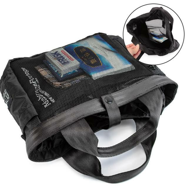 マンハッタンポーテージ ブラックレーベル リップストップ トートバッグ Manhattan Portage BLACK LABEL mp1339rsnbl