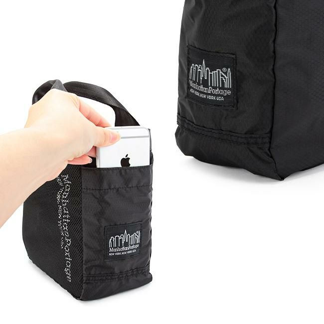 マンハッタンポーテージ ブラックレーベル リップストップ トートバッグ Manhattan Portage BLACK LABEL mp1339rsnbl