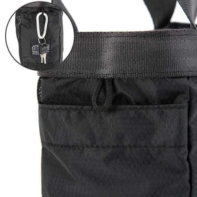 マンハッタンポーテージ ブラックレーベル リップストップ トートバッグ Manhattan Portage BLACK LABEL mp1339rsnbl