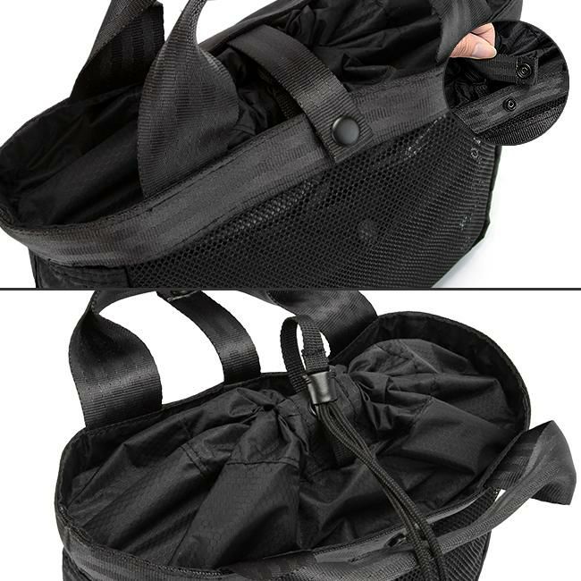 マンハッタンポーテージ ブラックレーベル リップストップ トートバッグ Manhattan Portage BLACK LABEL mp1339rsnbl