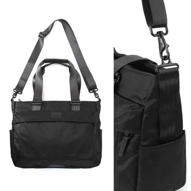 マンハッタンポーテージ ブラックレーベル ツイルナイロン トートバッグ Manhattan Portage BLACK LABEL mp1344twlbl