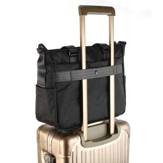 マンハッタンポーテージ ブラックレーベル ツイルナイロン トートバッグ Manhattan Portage BLACK LABEL mp1344twlbl