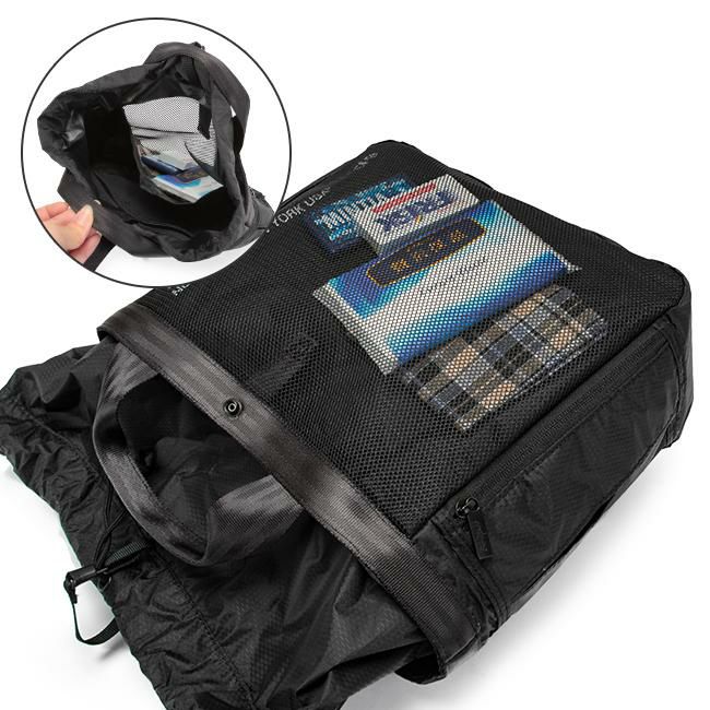 マンハッタンポーテージ ブラックレーベル リップストップ トートバッグ Manhattan Portage BLACK LABEL mp1359rsnbl