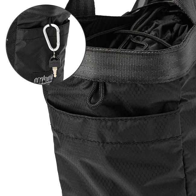 マンハッタンポーテージ ブラックレーベル リップストップ トートバッグ Manhattan Portage BLACK LABEL mp1359rsnbl