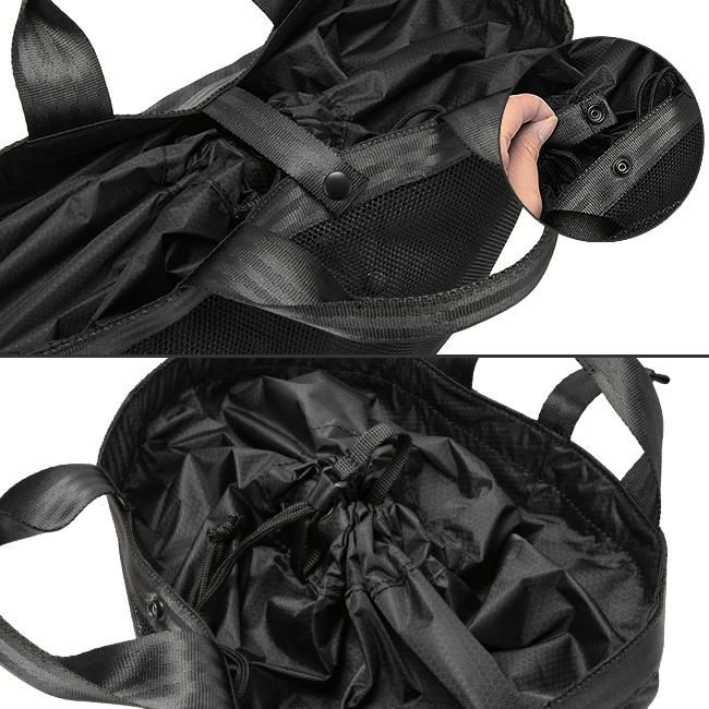 マンハッタンポーテージ ブラックレーベル リップストップ トートバッグ Manhattan Portage BLACK LABEL mp1359rsnbl