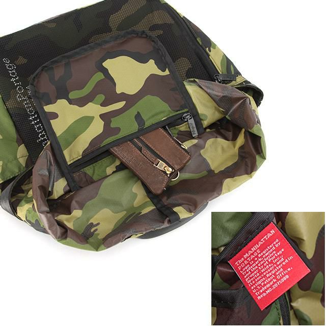 マンハッタンポーテージ ブラックレーベル サンセットパーク トートバッグ Manhattan Portage BLACK LABEL mp1359rsncambl