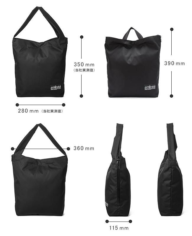 マンハッタンポーテージ ブラックレーベル コーデュラ305P トートバッグ Manhattan Portage BLACK LABEL mp1364-305pbl