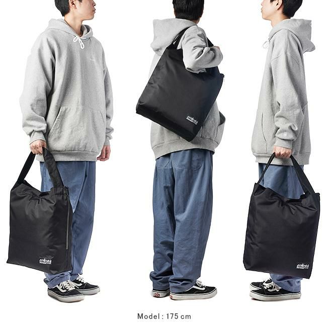 マンハッタンポーテージ ブラックレーベル コーデュラ305P トートバッグ Manhattan Portage BLACK LABEL mp1371-305pbl
