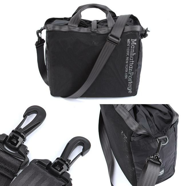 マンハッタンポーテージ ブラックレーベル リップストップ トートバッグ Manhattan Portage BLACK LABEL mp1379rsnbl