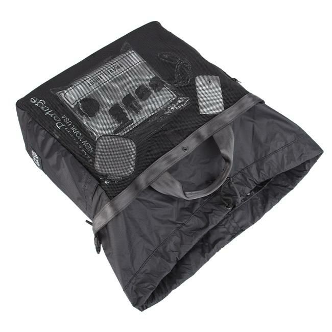 マンハッタンポーテージ ブラックレーベル リップストップ トートバッグ Manhattan Portage BLACK LABEL mp1379rsnbl