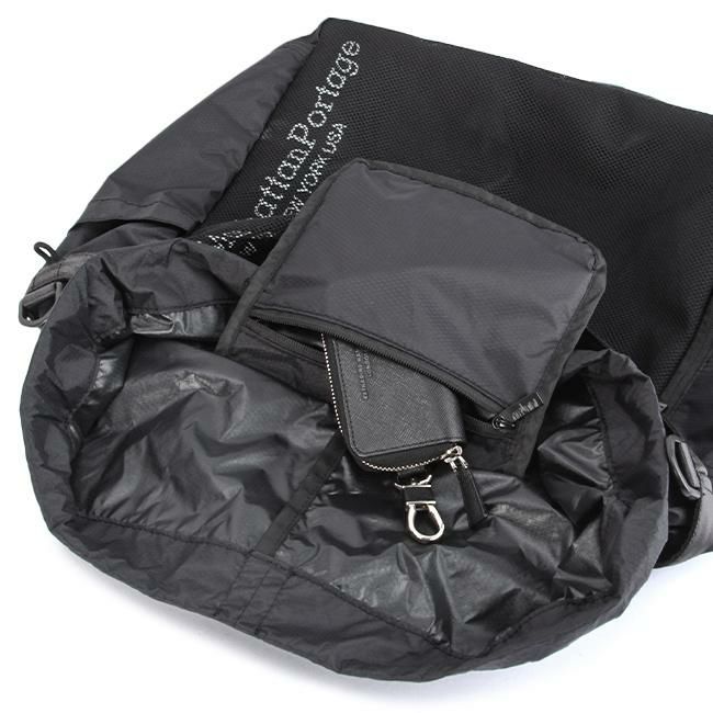 マンハッタンポーテージ ブラックレーベル リップストップ トートバッグ Manhattan Portage BLACK LABEL mp1379rsnbl