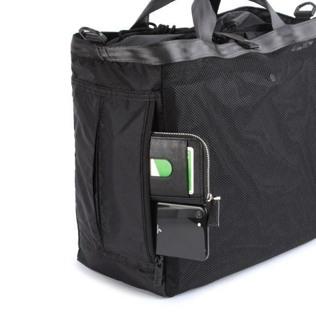 マンハッタンポーテージ ブラックレーベル リップストップ トートバッグ Manhattan Portage BLACK LABEL mp1379rsnbl