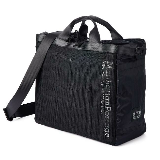 マンハッタンポーテージ ブラックレーベル リップストップ トートバッグ Manhattan Portage BLACK LABEL mp1379rsnbl