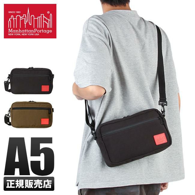 マンハッタンポーテージ ワックスナイロン ショルダーバッグ Manhattan Portage mp1404lwxn