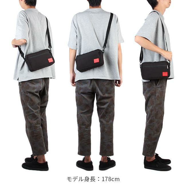 マンハッタンポーテージ ワックスナイロン ショルダーバッグ Manhattan Portage mp1404lwxn