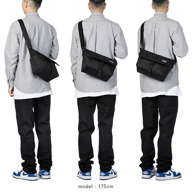 マンハッタンポーテージ ブラックレーベル コーデュラ305P メッセンジャーバッグ Manhattan Portage BLACK LABEL mp1441-305pbl