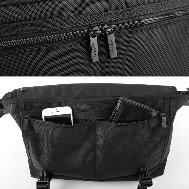 マンハッタンポーテージ ブラックレーベル バリスティック メッセンジャーバッグ Manhattan Portage BLACK LABEL mp1451bl