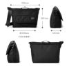 マンハッタンポーテージ ブラックレーベル バリスティック メッセンジャーバッグ Manhattan Portage BLACK LABEL mp1481bl-bb