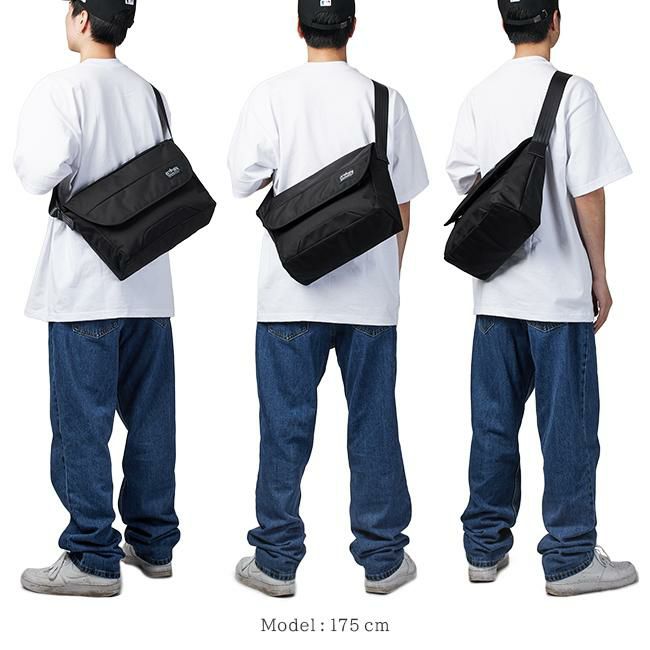 マンハッタンポーテージ ブラックレーベル バリスティック メッセンジャーバッグ Manhattan Portage BLACK LABEL mp1481bl-bb