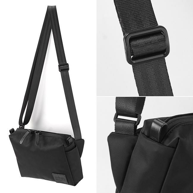 マンハッタンポーテージ ブラックレーベル ツイルナイロン ショルダーバッグ Manhattan Portage BLACK LABEL mp1488twlbl-marka
