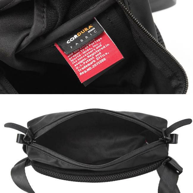 マンハッタンポーテージ ブラックレーベル ツイルナイロン ショルダーバッグ Manhattan Portage BLACK LABEL mp1488twlbl-marka