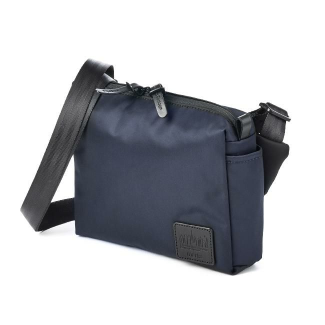 マンハッタンポーテージ ブラックレーベル ツイルナイロン ショルダーバッグ Manhattan Portage BLACK LABEL mp1488twlbl-marka