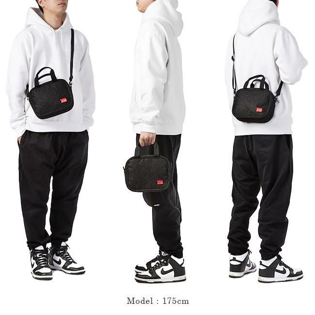 マンハッタンポーテージ ミッドナイトジャクリーン ショルダーバッグ Manhattan Portage mp1495mdn