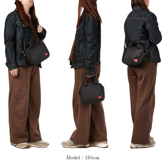 マンハッタンポーテージ ミッドナイトジャクリーン ショルダーバッグ Manhattan Portage mp1495mdn