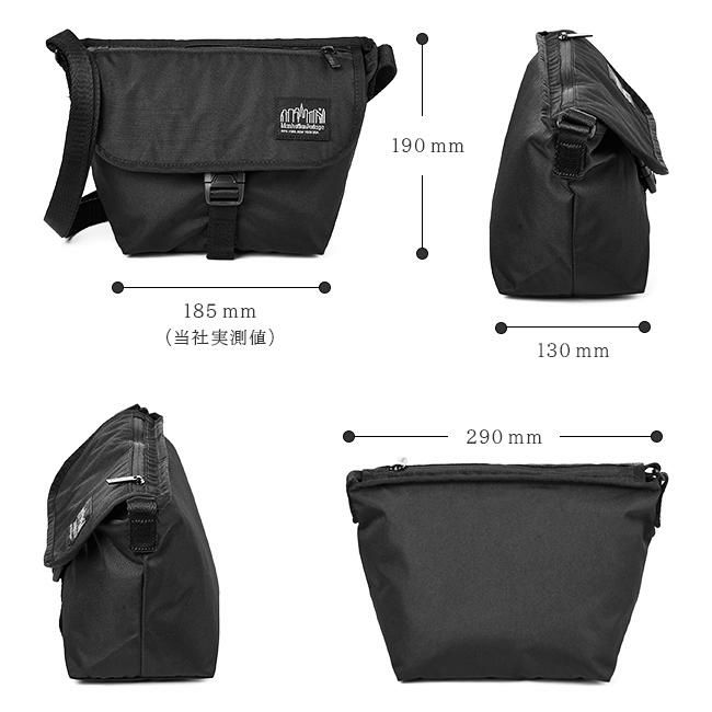 マンハッタンポーテージ ブラックレーベル CORDURA 305P メッセンジャーバッグ Manhattan Portage BLACK LABEL mp1603-305pbl