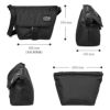 マンハッタンポーテージ ブラックレーベル CORDURA 305P メッセンジャーバッグ Manhattan Portage BLACK LABEL mp1603-305pbl