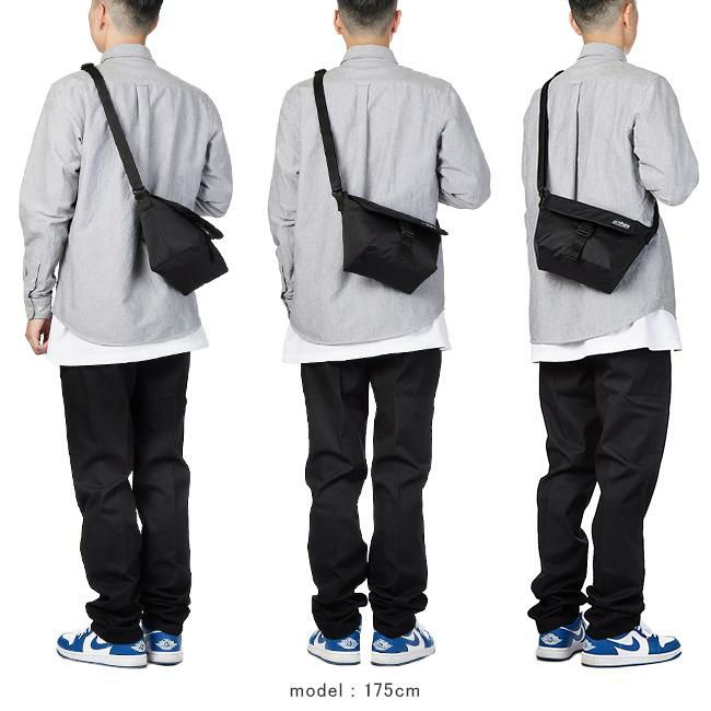 マンハッタンポーテージ ブラックレーベル CORDURA 305P メッセンジャーバッグ Manhattan Portage BLACK LABEL mp1603-305pbl