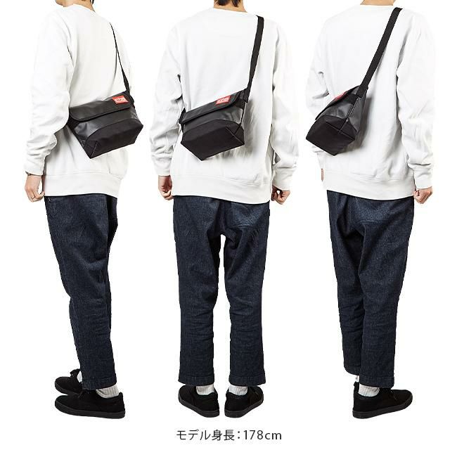 マンハッタンポーテージ マットビニール メッセンジャーバッグ Manhattan Portage mp1603mvl
