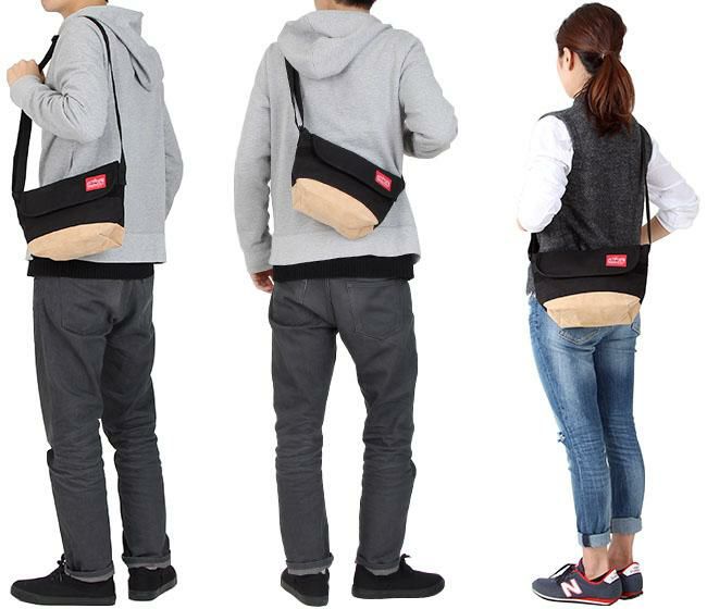 マンハッタンポーテージ スウェードファブリック メッセンジャーバッグ Manhattan Portage mp1603sd12