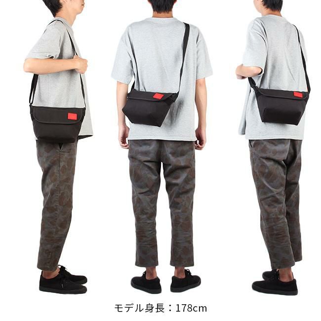マンハッタンポーテージ ワックスナイロン メッセンジャーバッグ Manhattan Portage mp1603wxn
