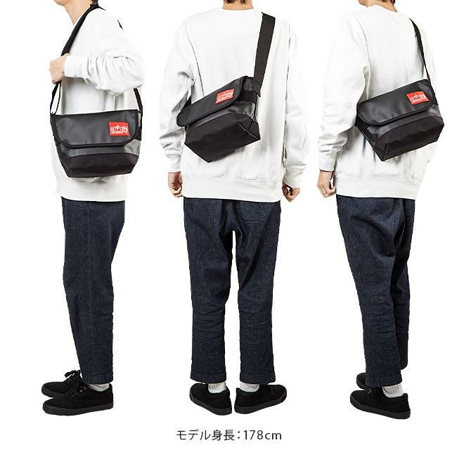 マンハッタンポーテージ マットビニール メッセンジャーバッグ Manhattan Portage mp1605jrmvl