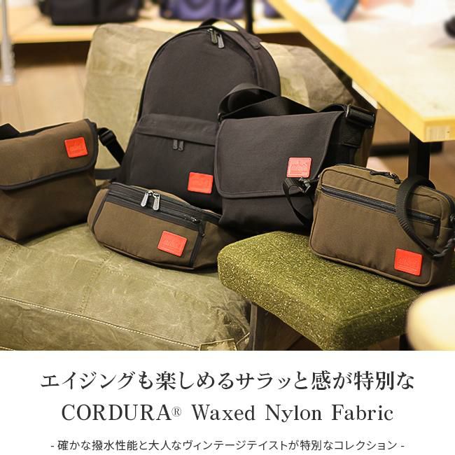 マンハッタンポーテージ ワックスナイロン メッセンジャーバッグ Manhattan Portage mp1605jrwxn