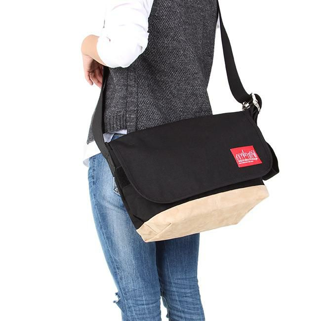 マンハッタンポーテージ スウェードファブリック メッセンジャーバッグ Manhattan Portage mp1606vjrsd12