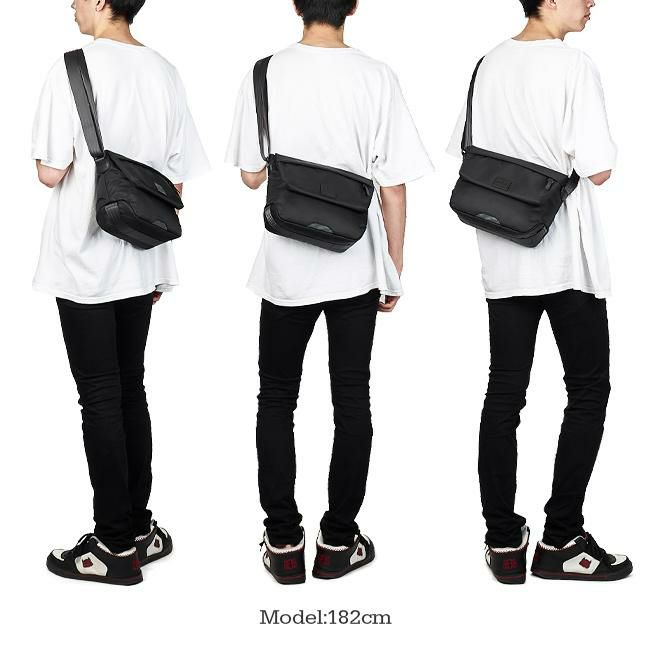 マンハッタンポーテージ ブラックレーベル ツイルナイロン メッセンジャーバッグ Manhattan Portage BLACK LABEL mp1616twlbl